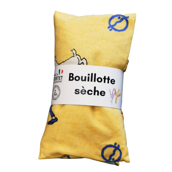 Bouillotte sèche, motif : tintin